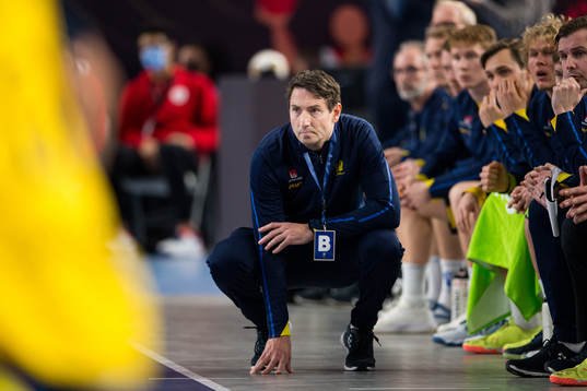 Glenn Solberg, head coach of Sweden