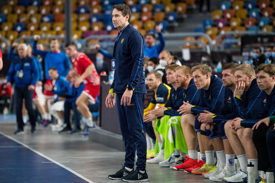 Glenn Solberg, head coach of Sweden