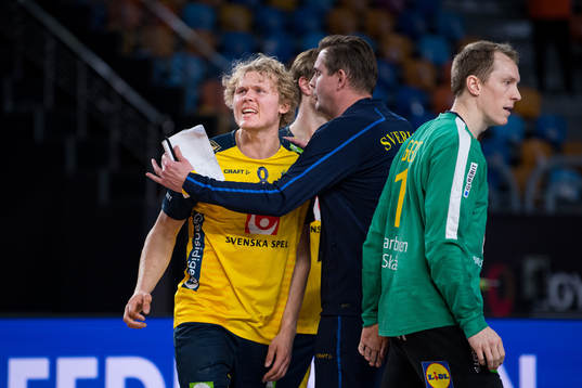 Alfred Jönsson with Martin Boquist, assistant coach of