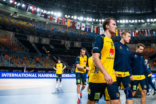 Felix Claar of Sweden looks dejected