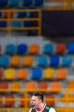 Richárd Bodó of Hungary celebrates