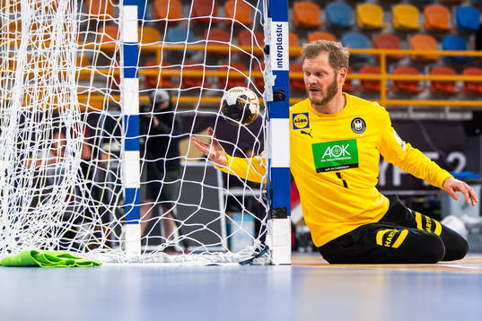Goalkeeper Johannes Bitter of Germany