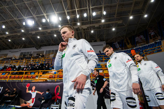 Timo Kastening of Germany enters the arena
