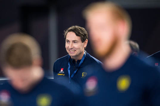 Glenn Solberg, head coach of Sweden