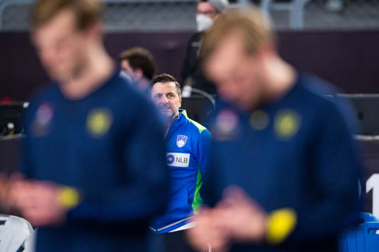Ljubomir Vranjes, head coach of Slovenia