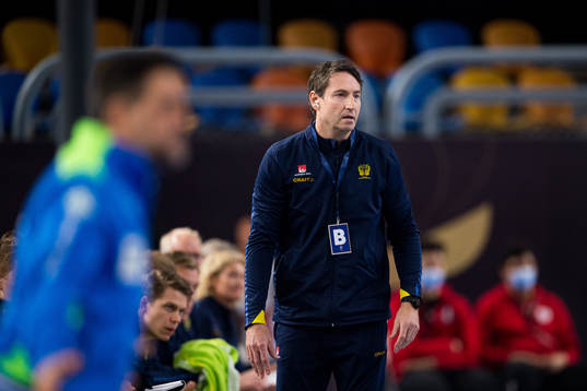 Glenn Solberg, head coach of Sweden