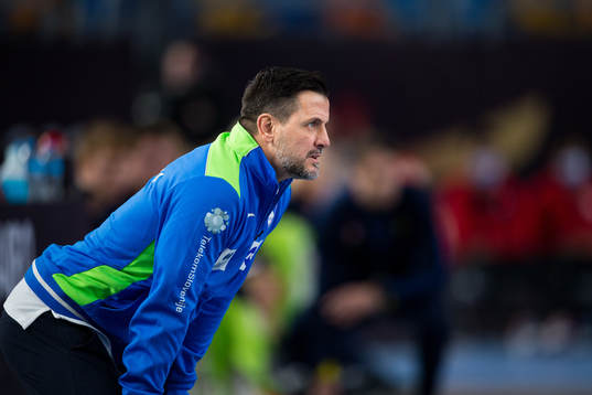 Ljubomir Vranjes, head coach of Slovenia