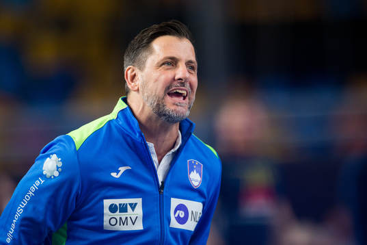 Ljubomir Vranjes, head coach of Slovenia