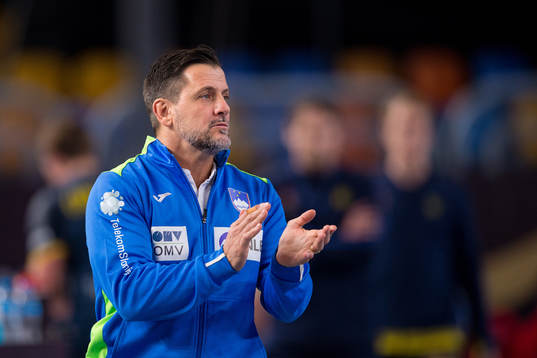 Ljubomir Vranjes, head coach of Slovenia