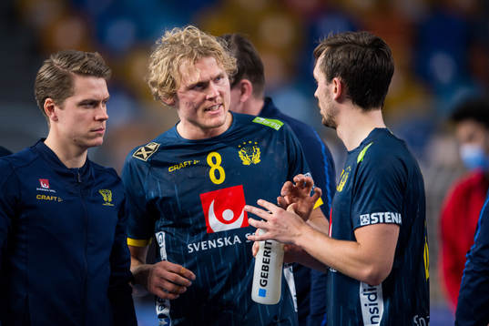 Lucas Pellas, Alfred Jönsson and Hampus Wanne of Sweden