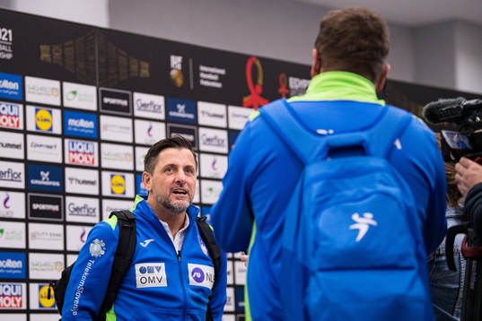 Ljubomir Vranjes, head coach of Slovenia