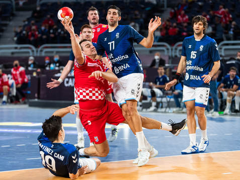 Marino Maric of Croatia and Nicolas Bonanno of Argentina