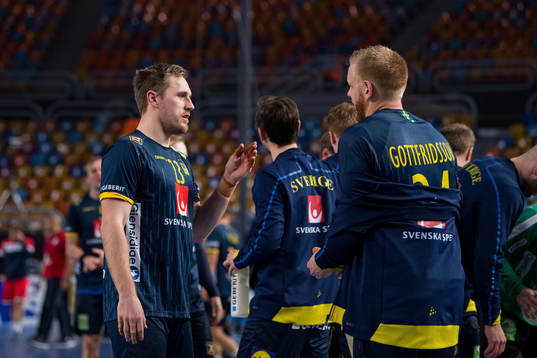 Albin Lagergren and Jim Gottfridsson of Sweden