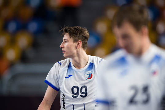 Sergei Kosorotov of Russia looks dejected