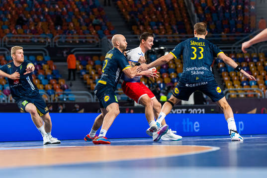 Oscar Bergendahl of Sweden and Dmitrii Zhitnikov of Russia