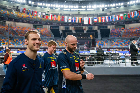 Lukas Sandell, Jonathan Edvardsson and Valter Chrinz of