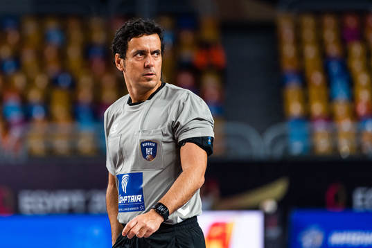 Referee Ignacio Garcia