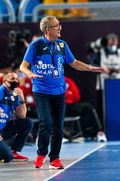 Lino Cervar, head coach of Croatia