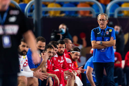 Lino Cervar, head coach of Croatia