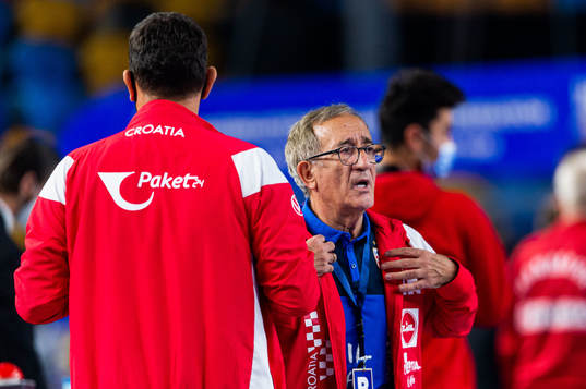Lino Cervar, head coach of Croatia