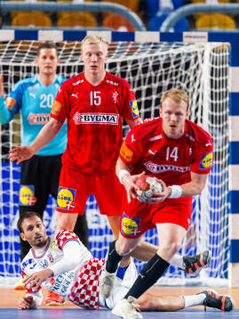 Magnus Jensen of Denmark and Igor Karacic of Croatia