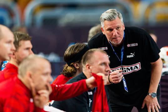 Nikolaj Jacobsen, head coach of Denmark