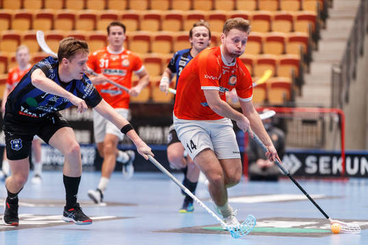 Helsingborgs Kristoffer Fält och Höllvikens Lukas Eldholm