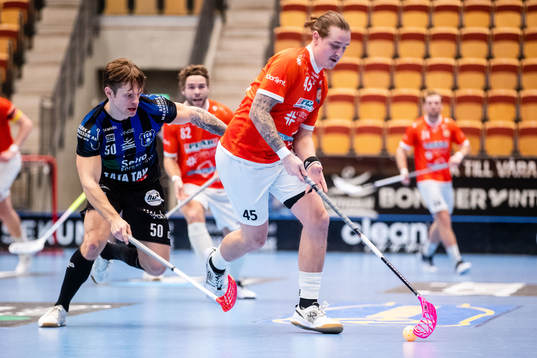 Helsingborgs Oliver Uhrberg och Höllvikens Daniel Persson
