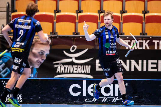 Helsingborgs Max Wahlgren jublar