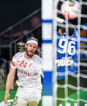 Mikkel Hansen of Denmark