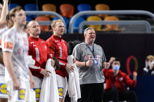Nikolaj Jacobsen, head coach of Denmark