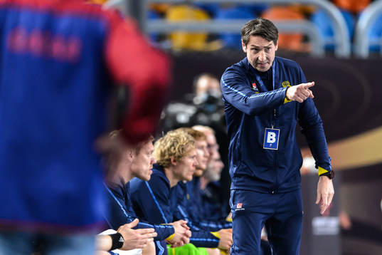 Glenn Solberg, head coach of Sweden