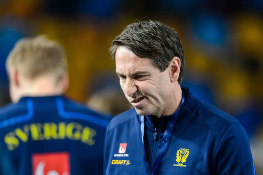 Glenn Solberg, head coach of Sweden