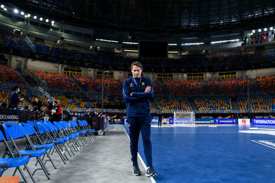 Glenn Solberg, head coach of Sweden