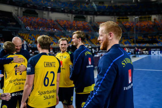 Jim Gottfridsson of Sweden celebrate