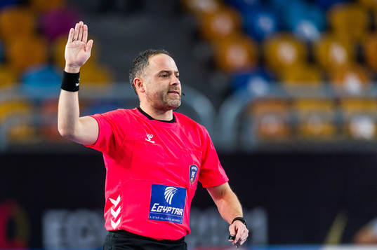 Referee Matija Gubica