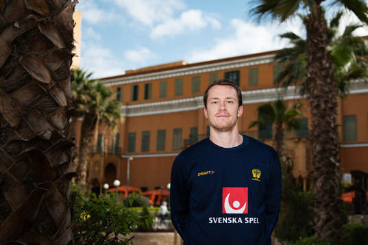 Felix Claar poses for a portrait
