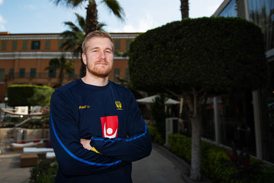 Anton Lindskog poses for a portrait