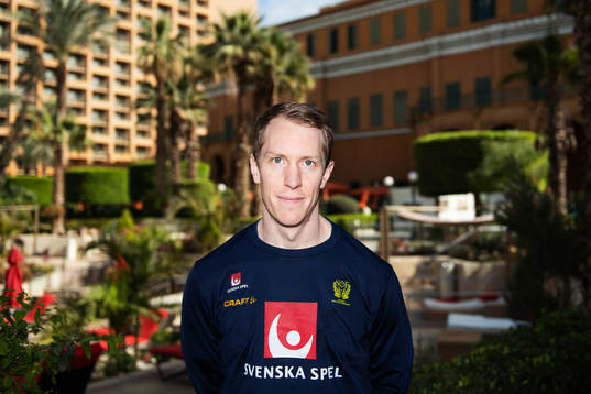 Goalkeeper Mikael Aggefors poses for a portrait