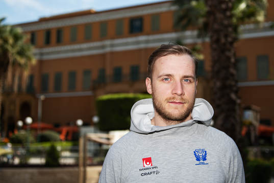 Daniel Pettersson poses for a portrait