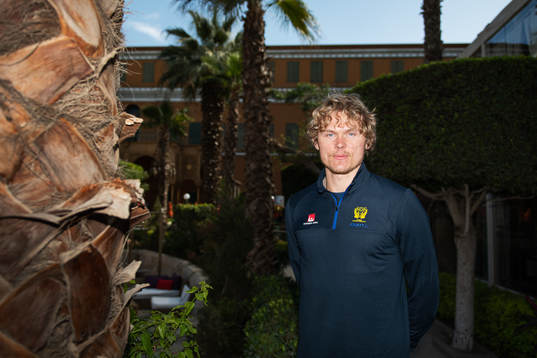 Alfred Jönsson poses for a portrait