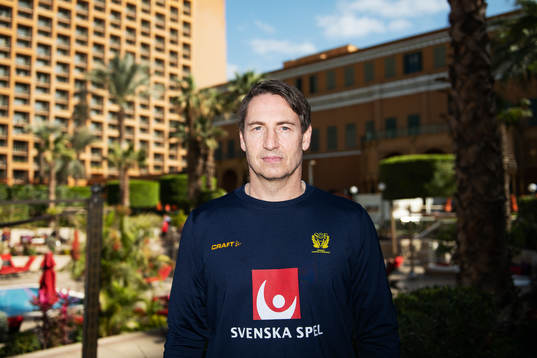 Glenn Solberg, head coach, poses for a portrait