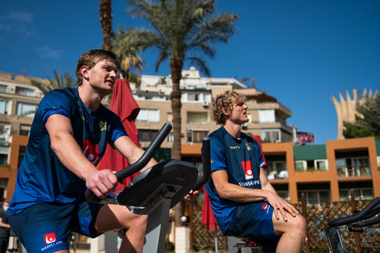 Jonathan Carlsbogård and Alfred Jönsson