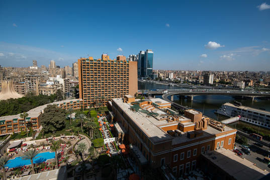 Exterior view of Cairo Marriott Hotel