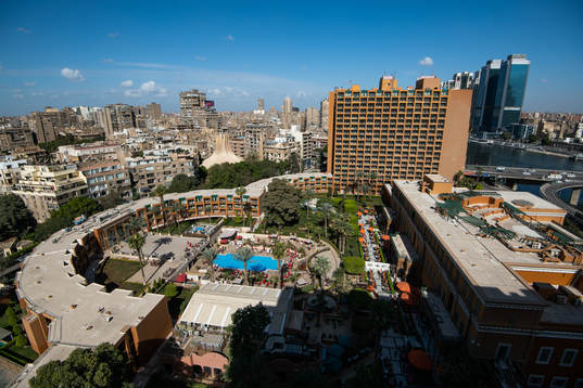 Exterior view of Cairo Marriott Hotel