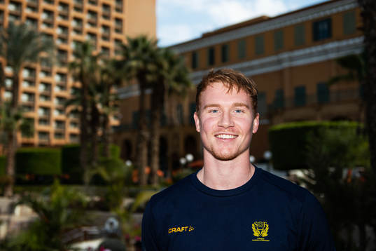 Jonathan Edvardsson poses for a portrait