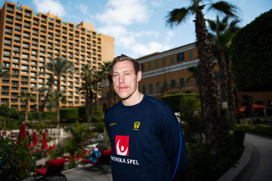 Fredric Pettersson poses for a portrait