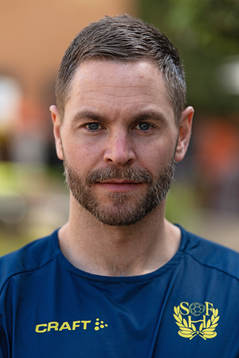 Goalkeeper Andreas Palicka poses for a portrait