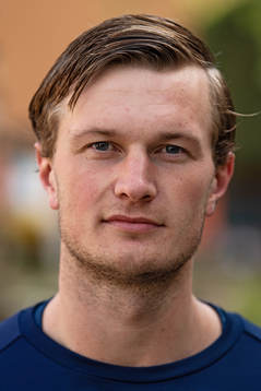 Jonathan Carlsbogård poses for a portrait