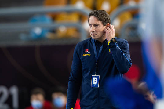 Glenn Solberg, head coach of Sweden